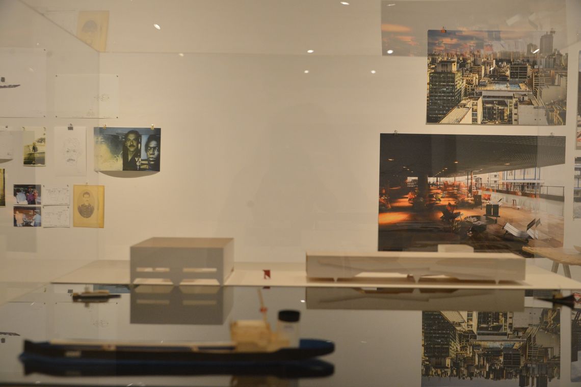 Rovena Rosa/Agência Brasil Ocupação Paulo Mendes da Rocha, exposição que marca os 90 anos de vida do arquiteto e urbanista, no Itaú Cultural, Avenida Paulista, região central de São Paulo.