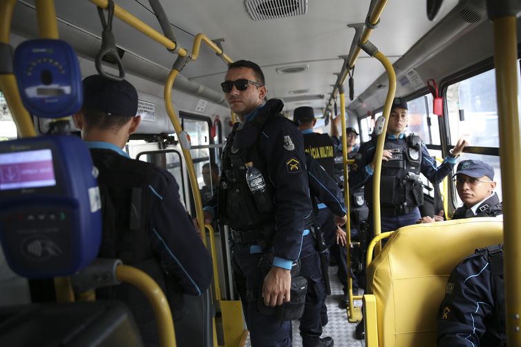 ApÃ³s a sÃ©rie de ataques no CearÃ¡, a ForÃ§a Nacional de SeguranÃ§a PÃºblica estÃ¡ fazendo o policiamento ostensivo nas ruas de Fortaleza, em apoio aos agentes de seguranÃ§a do estado.