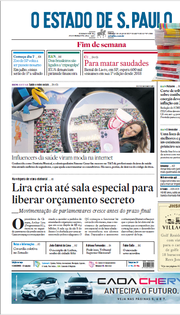 Capa do Jornal O Estado de S. Paulo Edição 2022-07-02