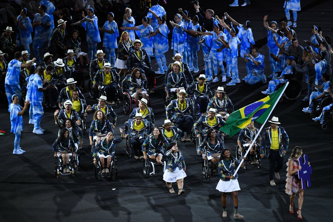 Tomaz Silva/Agência Brasil Rio de Janeiro - Cerimônia de abertura dos Jogos Paralímpicos Rio 2016 no Estádio do Maracanã ( Tomaz Silva/Agência Brasil)