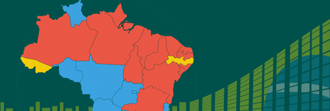 mapa brasil presidentes A preferência dos brasileiros por estado