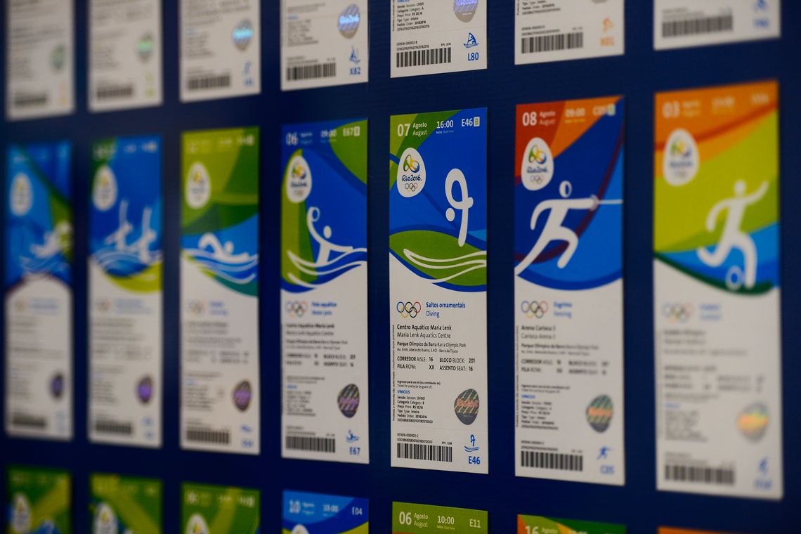 Tomaz Silva/Agência Brasil Rio de Janeiro - Comitê Rio 2016 apresenta ingressos para os Jogos Olímpicos na Cidade Nova, região central da capital fluminense (Tomaz Silva/Agência Brasil)