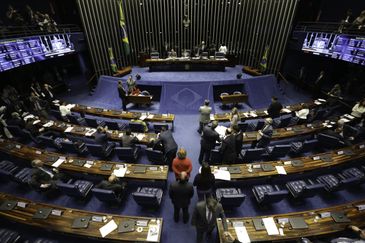 - Plenário do Senado aprovou MP que trata de ações emergenciais de assistência aos venezuelanos que têm migrado para o Brasil - Fabio Rodrigues Pozzebom
