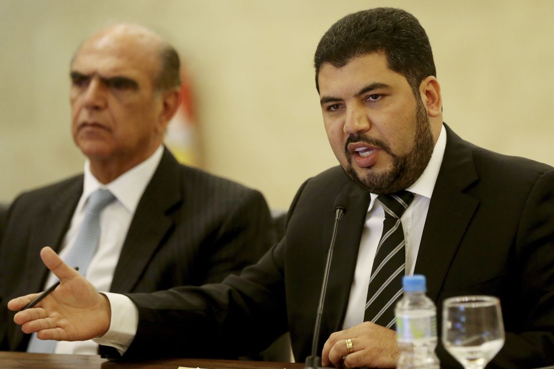 Wilson Dias/Agência Brasil O ministro da Indústria, Comércio Exterior e Serviços, Marcos Jorge participa da reunião do Conselho Empresarial Brasil-Argentina (Cembrar).