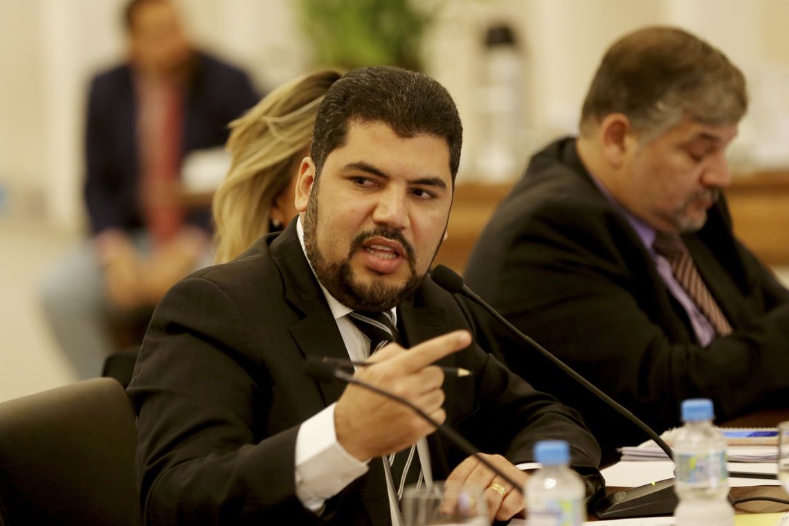 Wilson Dias/Agência Brasil O ministro da Indústria, Comércio Exterior e Serviços, Marcos Jorge participa da reunião do Conselho Empresarial Brasil-Argentina (Cembrar).