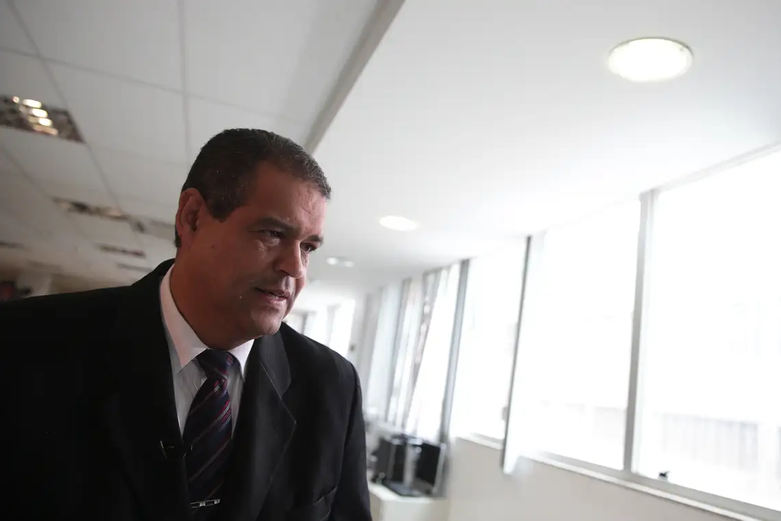 Marcello Casal jr/Agência Brasil Brasília- Entrevista com o Superintendente Nacional em exercício do FGTS da Caixa, Henrique José Santana, sobre saque do fundo (Marcello Casal Jr/Agência Brasil)