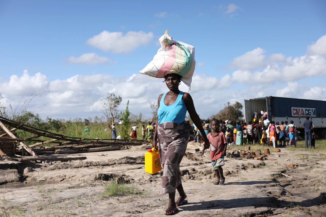 MoÃ§ambique, Ciclone, Ãfrica. REUTERS/Siphiwe Sibeko