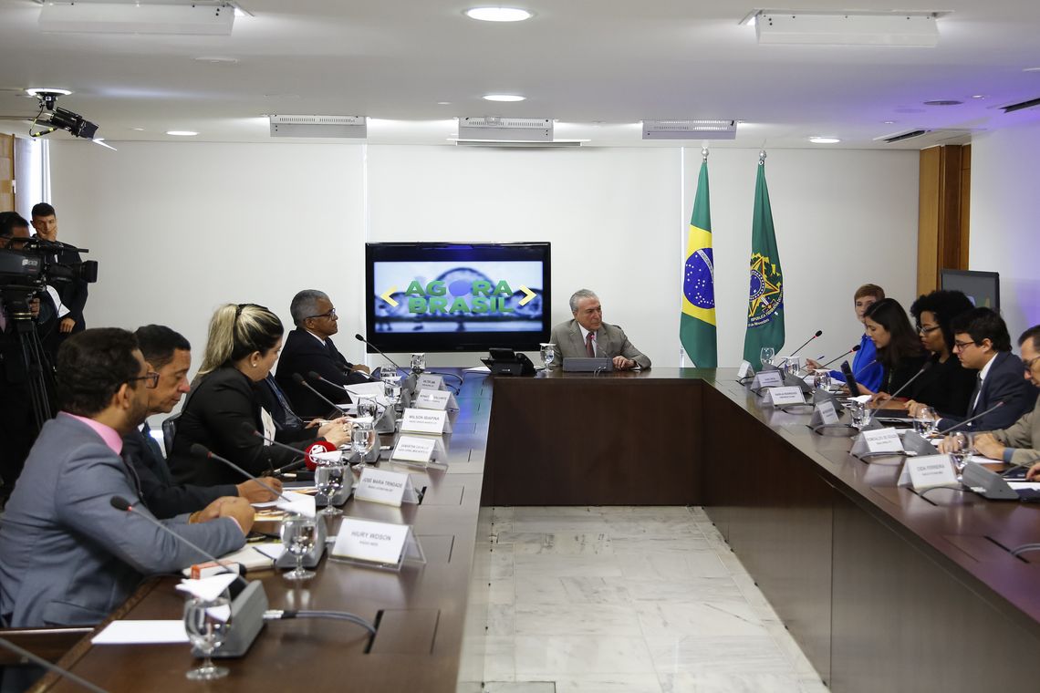 Marcos Correa/PR Brasília - Presidente da República, Michel Temer, concede entrevista para Rádios Regionais (Marcos Correa/PR)