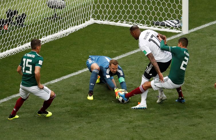 MÃ©xico e Alemanha se enfrentam pela Copa do Mundo    
