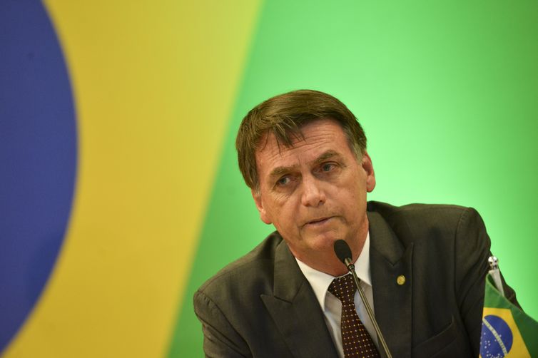 O presidente eleito Jair Bolsonaro participa de Fórum de Governadores eleitos e reeleitos, em Brasília.