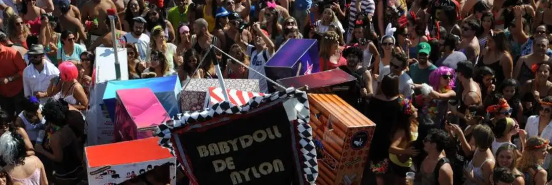 Babydoll de Nylon anima carnaval em Brasília