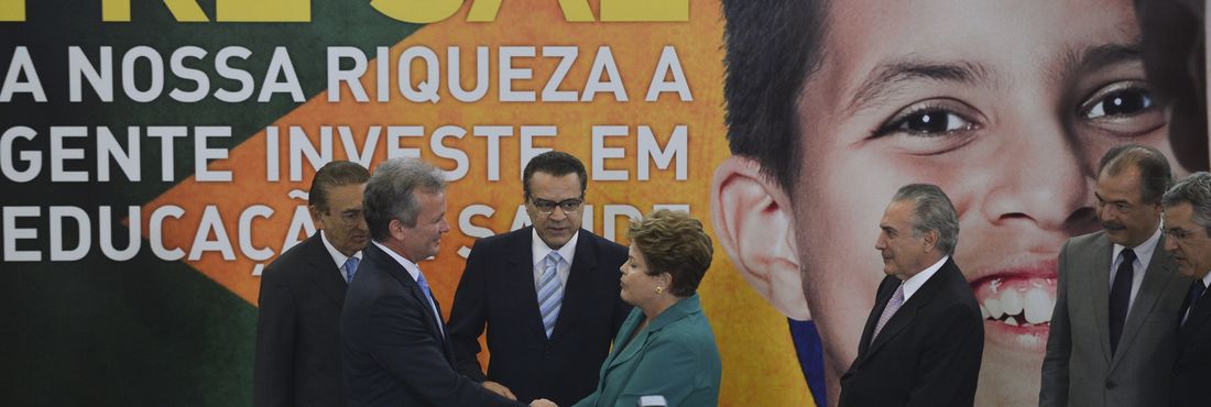 Dima na sanção da lei dos royalties Dima na sanção da lei dos royalties
