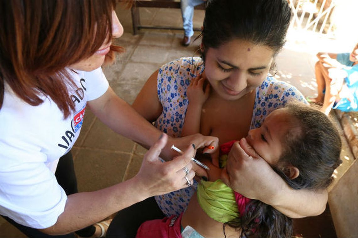 A OMS destaca que o o Ãndice de imunização da segunda dose da vacina contra o sarampo na Europa é de menos de 95%