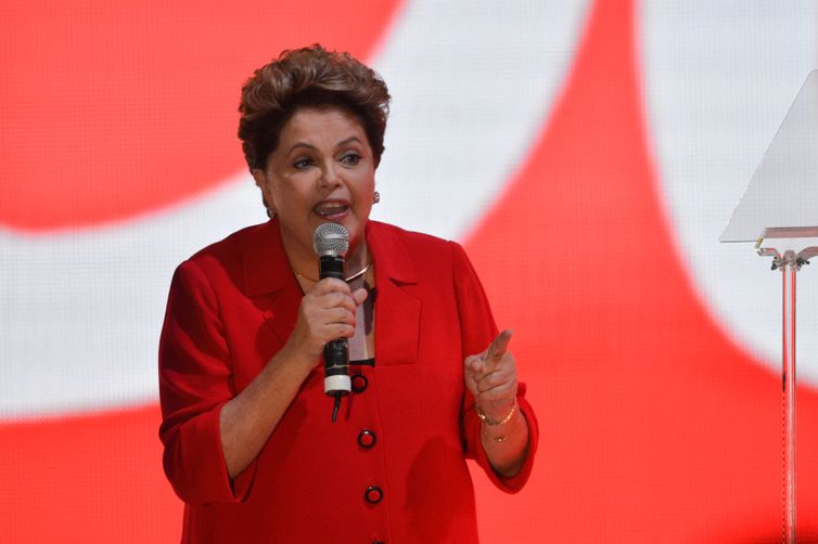 Presidente Dilma Rousseff na Convenção Nacional do PT
