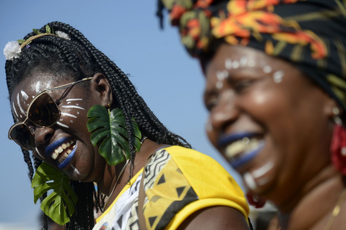 Fernando Frazão/Agência Brasil O Fórum Estadual de Mulheres Negras do Rio de Janeiro realizou pelo quinto ano consecutivo, a Marcha das Mulheres Negras, na orla de Copacabana, zona sul da capital.