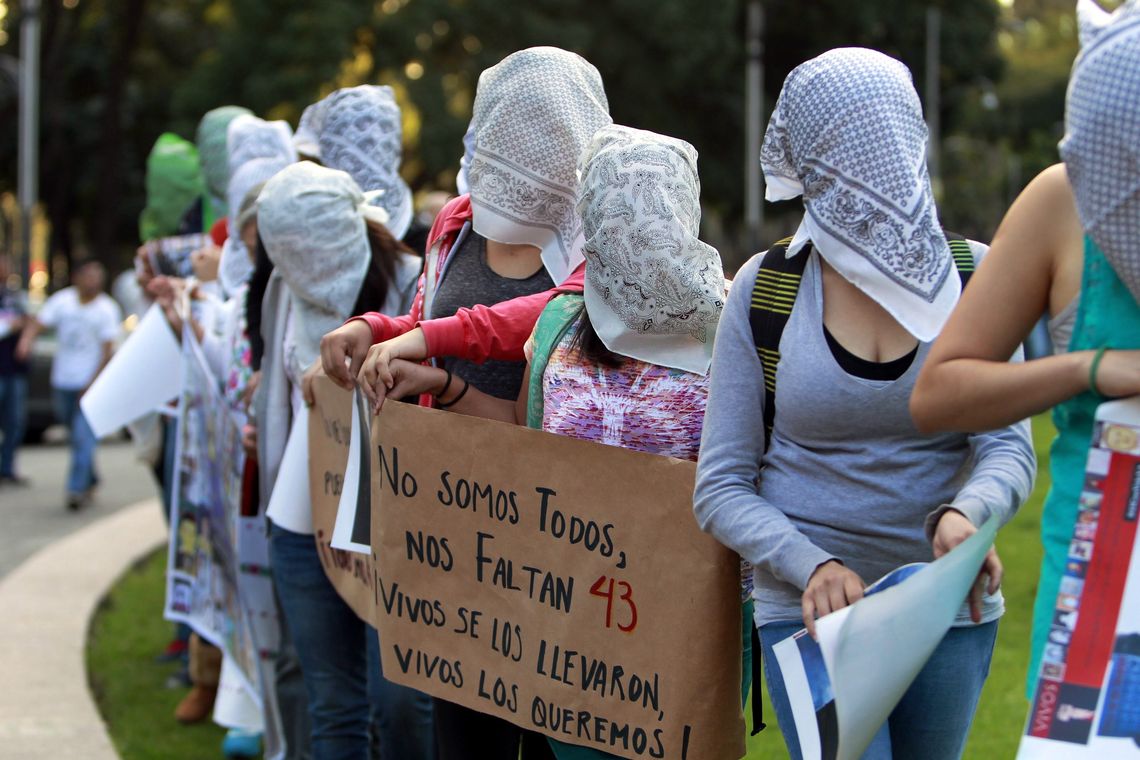 Estudantes desaparecidos no México