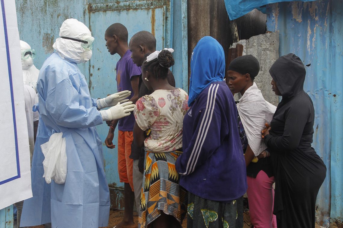 Ahmed Jallanzo/EPA/Agência Lusa/ Direitos Reservados Ebola (Ahmed Jallanzo/EPA/Agência Lusa/ Direitos Reservados)