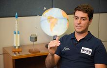 Pedro Nehme - estudante brasileiro que vai ao espaço