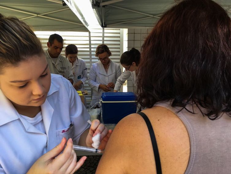 Yellow fever vaccine in Rio