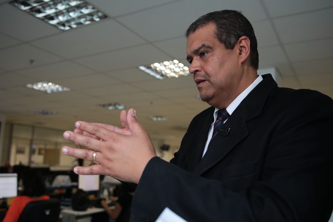 Marcello Casal jr/Agência Brasil Brasília- Entrevista com o Superintendente Nacional em exercício do FGTS da Caixa, Henrique José Santana, sobre saque do fundo (Marcello Casal Jr/Agência Brasil)