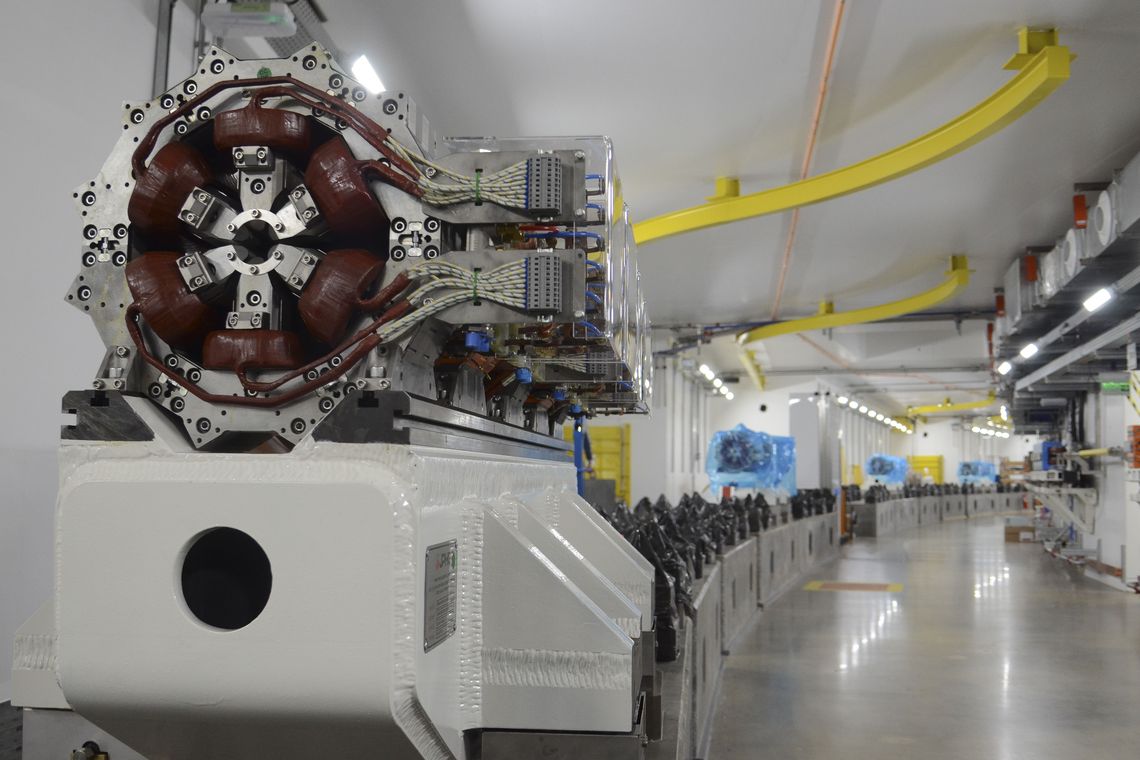 Rovena Rosa/Agência Brasil O projeto Sirius, que tem como objetivo gerar luz síncroton em aceleradores de elétrons, é inaugurado no Centro Nacional de Pesquisa em Energias Materiais - CNPEM.