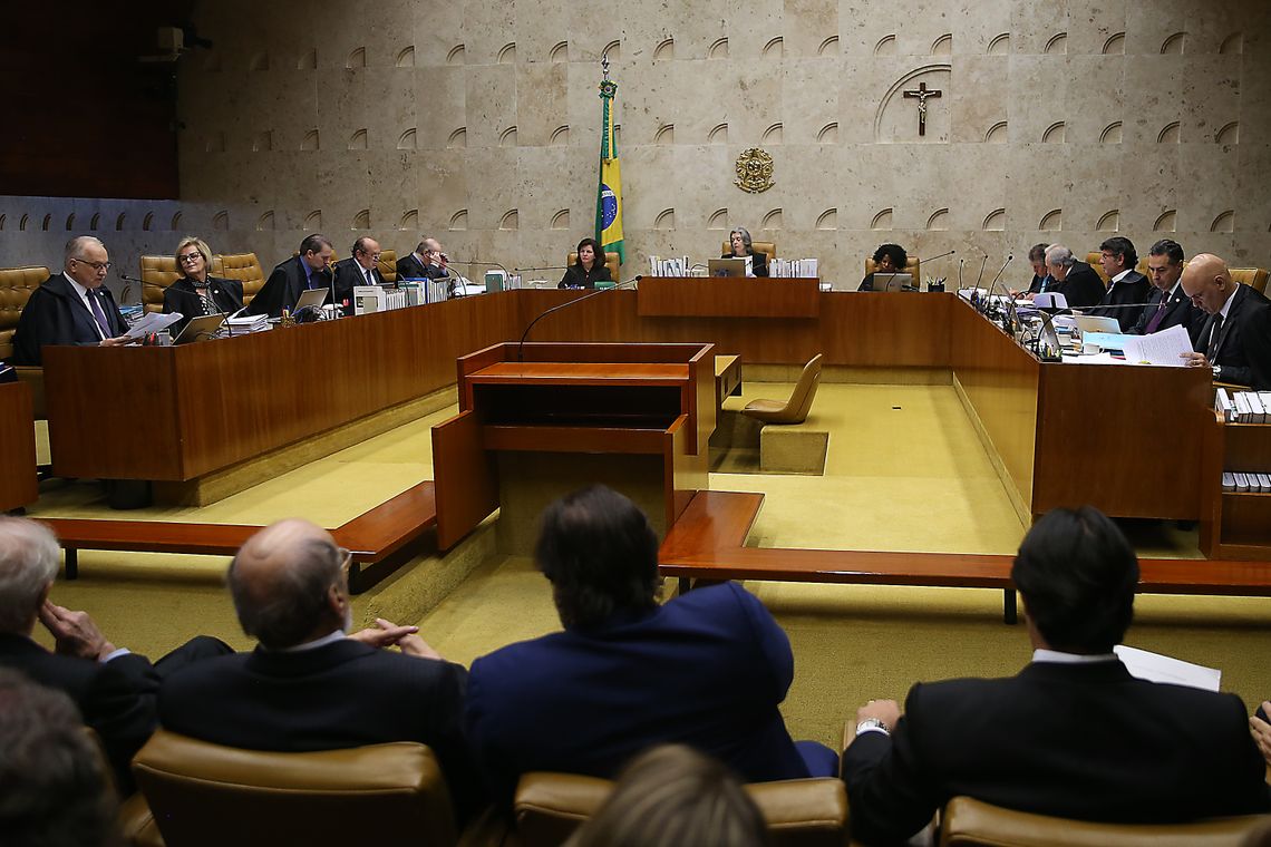 José Cruz/Agência Brasil Brasília - Supremo Tribunal Federal julga pedido de habeas corpus do ex-presidente Lula (José Cruz/Agência Brasil)
