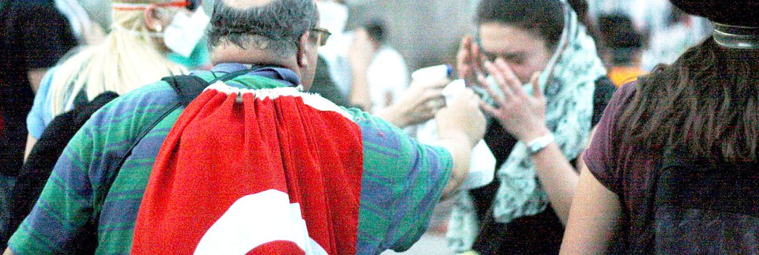 Protestos na Turquia Na praça Taksim, em Istambul, manifestantes foram atingidos por latas de gás lacrimogênio produzidos no brasileiro