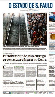 Capa do Jornal O Estado de S. Paulo Edição 2023-11-29