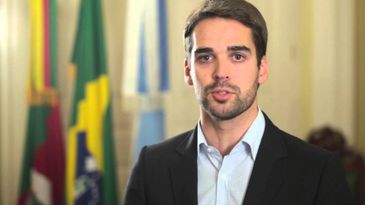 O candidato a governador do Rio Grande do Sul, Eduardo Leite