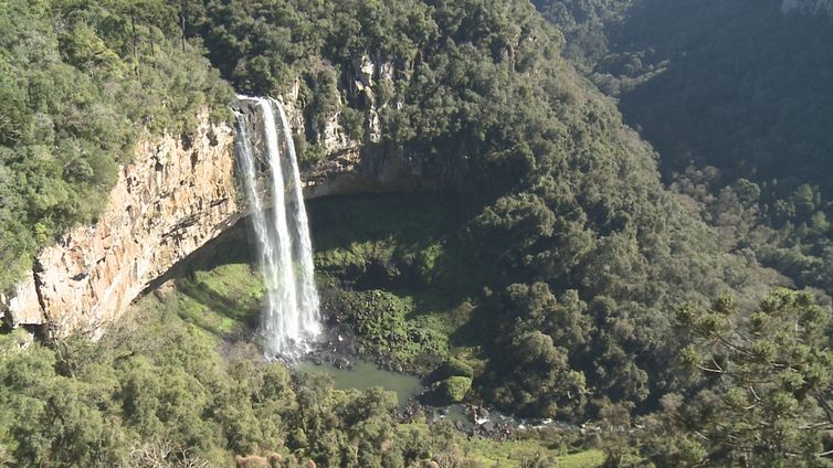 Cascata do Caracol, em Canela