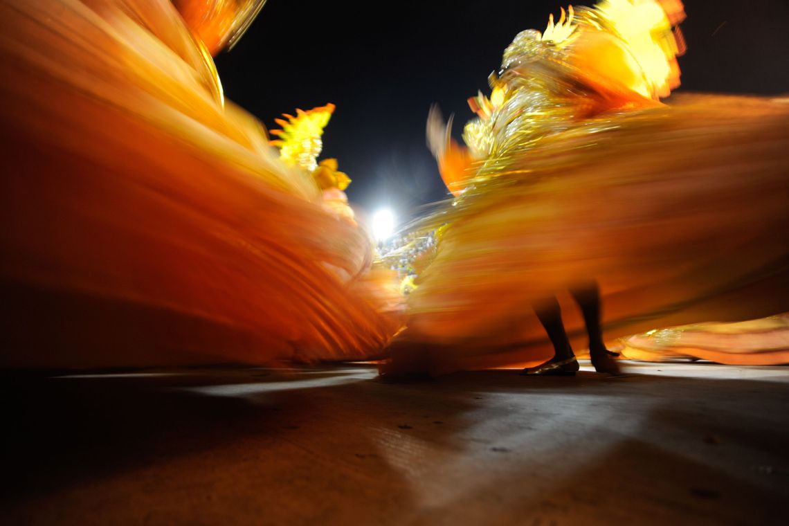 Fernando Frazão/Agência Brasil Rio de Janeiro - Segundo dia de desfiles das escolas de samba da Série A, antigo Grupo de Acesso, no Sambódromo do Rio de Janeiro, Unidos do Viradouro(Fernando Frazão/Agência Brasil)
