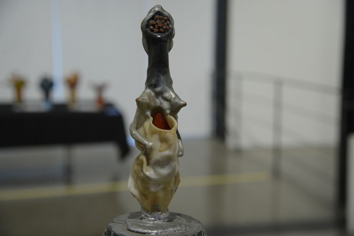 Tomaz Silva/Agência Brasil Exposição Histórias Extraordinárias, de Alexander Pinhel, no Centro Cultural Light, centro do Rio. A mostra reúne peças compostas por materiais descartados e resíduos.