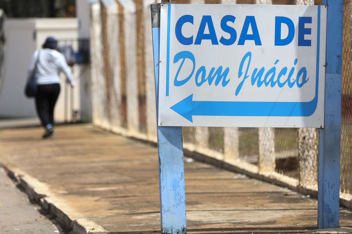 Marcelo Camargo/Agência Brasil Movimentação na Casa de Dom Inácio, onde o médium João de Deus realiza atendimentos e cirurgias espirituais.