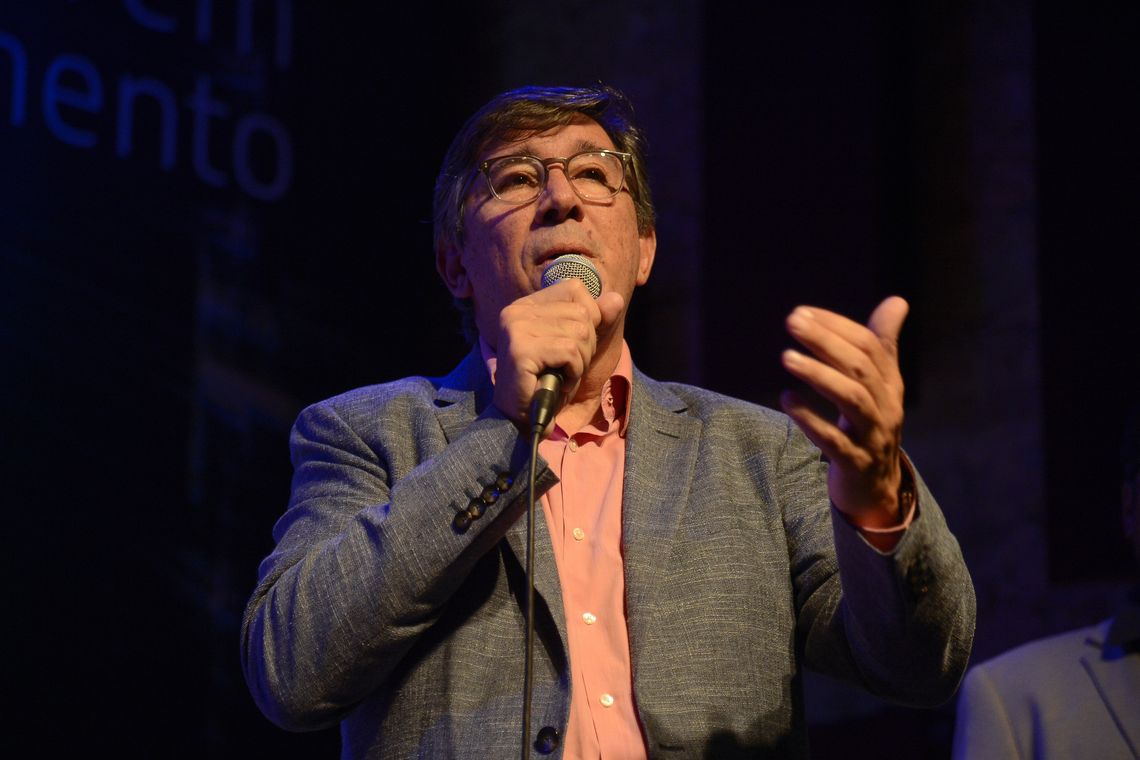 Tomaz Silva/Agência Brasil O gerente de comunicação e marca da Petrobras, Bruno Mota, durante lançamento, no Rio de Janeiro, do edital de patrocínio Petrobras Música em Movimento 2018, que vai selecionar projetos musicais a serem patrocinados pela companhia.