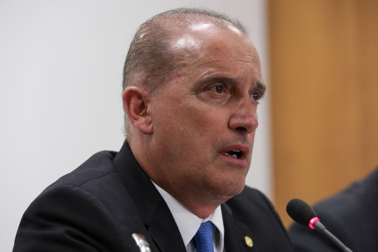 - O ministro Onyx Lorenzoni, chefe da Casa Civil da Presidência da República - strong Marcos Corrêa/PR /strong
