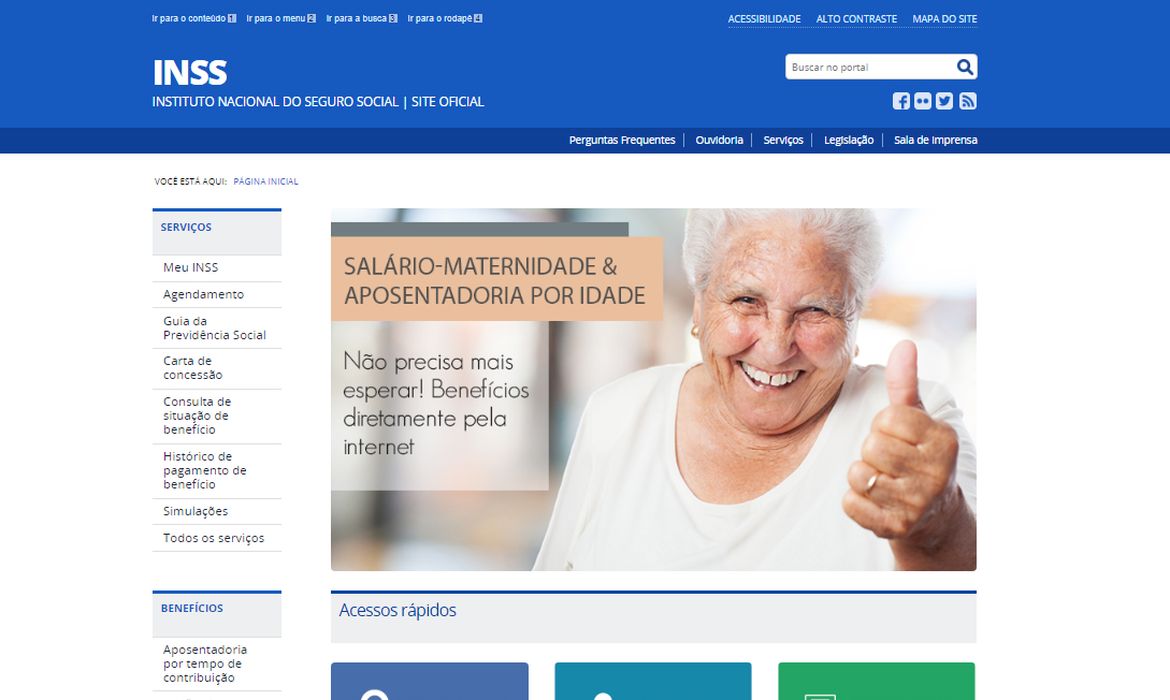 Site do INSS