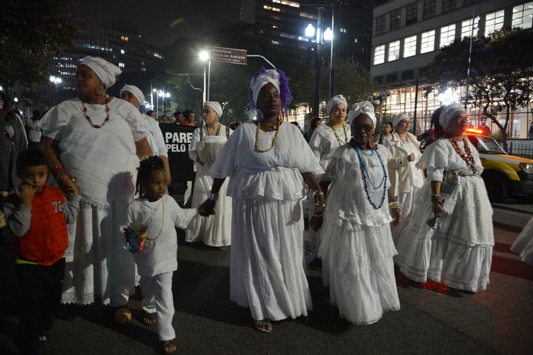 Marcha das Mulheres Negras de São Paulo.