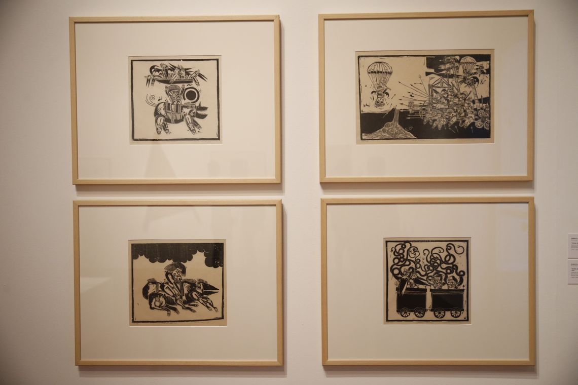 Tomaz Silva/Agência Brasil Rio de Janeiro - Exposição Diálogos Contemporâneos mostra a vivência francesa na formação de artistas brasileiros (Tomaz Silva/Agência Brasil)