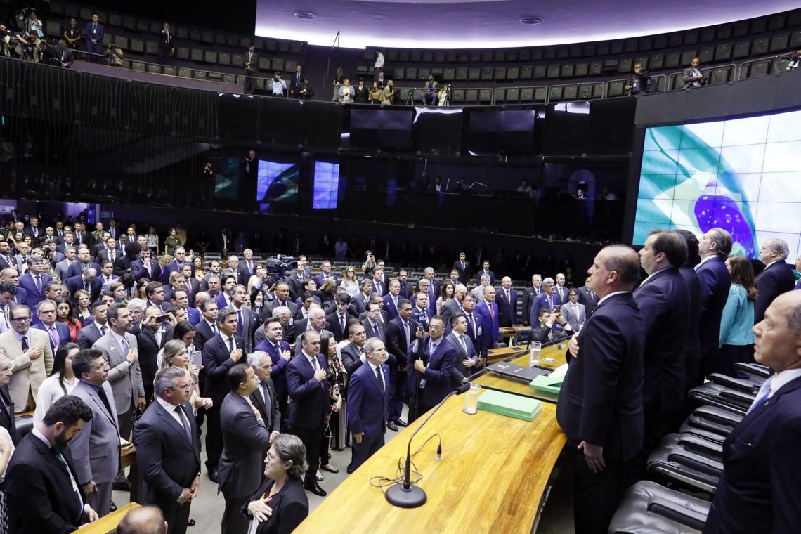 Luis Macedo/Câmara dos Deputados Sessão de abertura 2ª Sessão Legislativa Ordinária da 56ª Legislatura