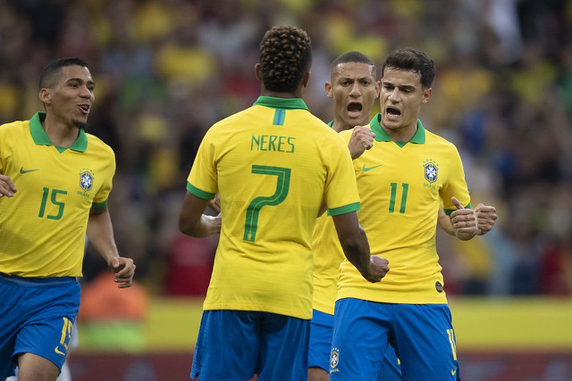 Brasil faz jogo amistoso contra a seleÃ§Ã£o de Honduras, no Beira-Rio, em Porto Alegre