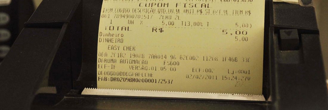 Nota fiscal Nota fiscal