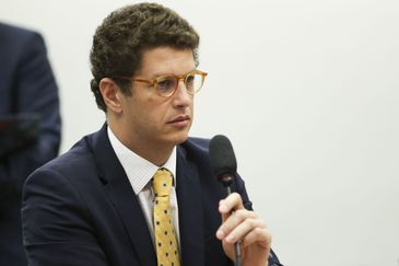 O ministro do Meio Ambiente, Ricardo Salles, participa de audiÃªncia pÃºblica conjunta promovida pelas comissÃµes de Meio Ambiente e Desenvolvimento SustentÃ¡vel e de IntegraÃ§Ã£o Nacional, Desenvolvimento Regional e da AmazÃ´nia.