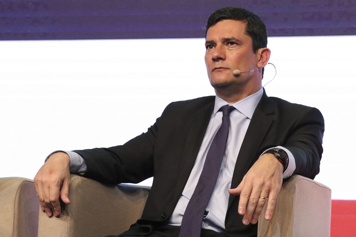  O Ministro da Justiça, Sergio Moro, participa do fórum Brazil Summit 2019, promovido pela revista britânica The Economist.