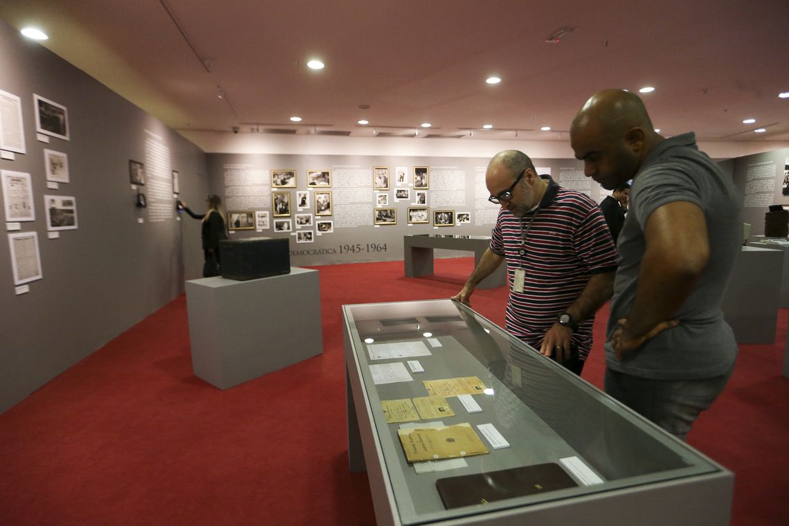 Marcelo Camargo/Agência Brasil O Tribunal Superior Eleitoral (TSE) apresenta a exposição