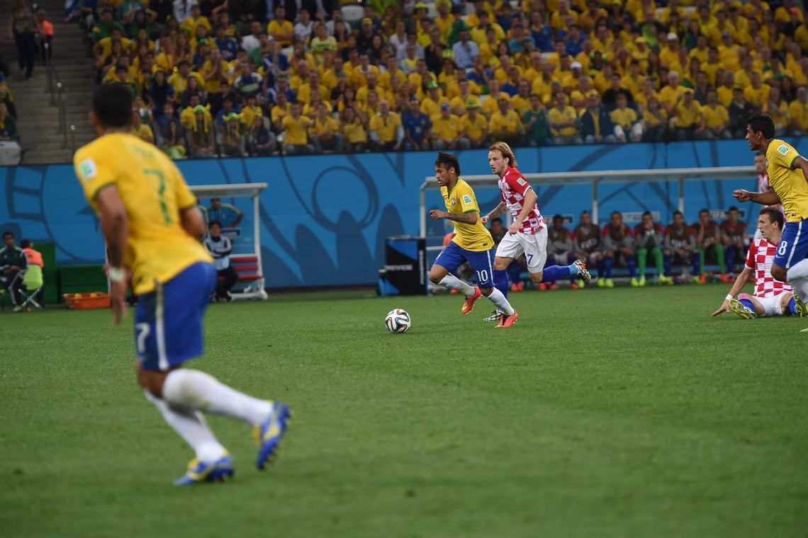 Marcello Casal jr/Agência Brasil Brasil estreia na Arena São Paulo contra a Croácia na abertura da Copa do Mundo 2014 (Marcello Casal Jr/Agência Brasil)