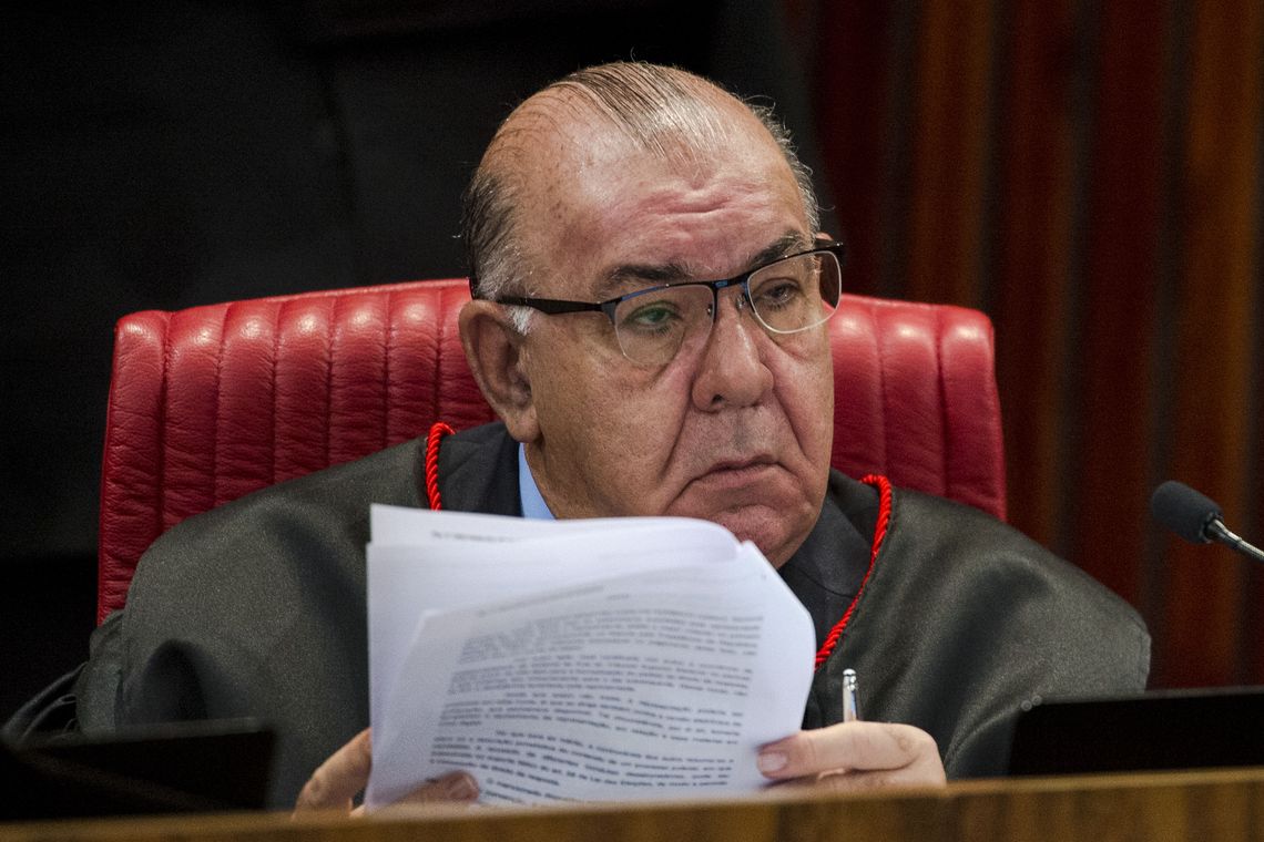 O ministro do Tribunal Superior Eleitoral (TSE), Jorge Mussi, durante sesso plenria para anlise de embargos de declarao em representao, recursos ordinrios e recursos especiais eleitorais referentes s Eleies 2018.  