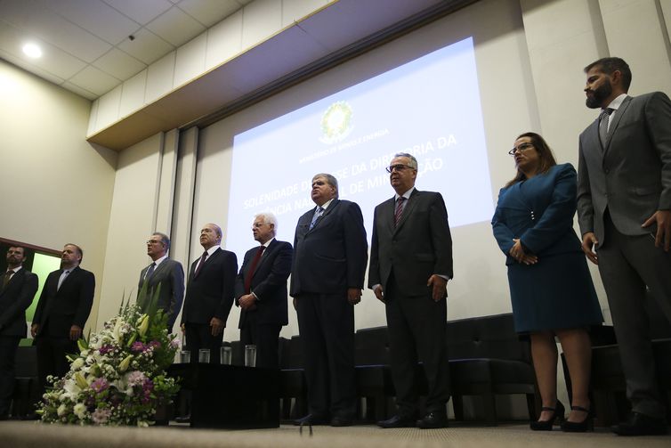 Solenidade de  posse do diretor da Agência Nacional de Mineração, Tomás Figueiredo Filho.