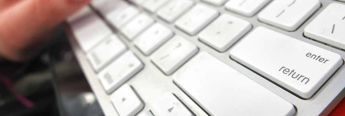 Teclado, computador, tecnologia, ENEM, inscrição