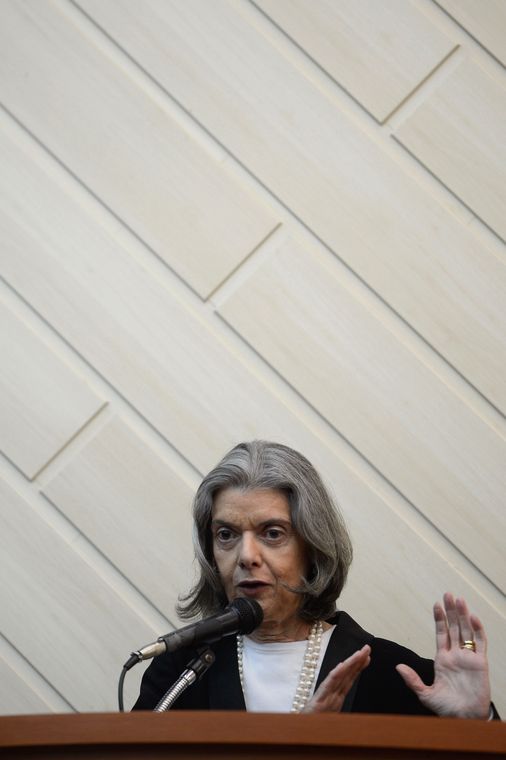 Tânia Rêgo/Agência Brasil Rio de Janeiro - A presidente do Supremo Tribunal Federal (STF), Cármen Lúcia, faz conferência sobre o tema: Brasil para a Paz, no Tribunal de Justiça do Rio (Tânia Rêgo/Agência Brasil)