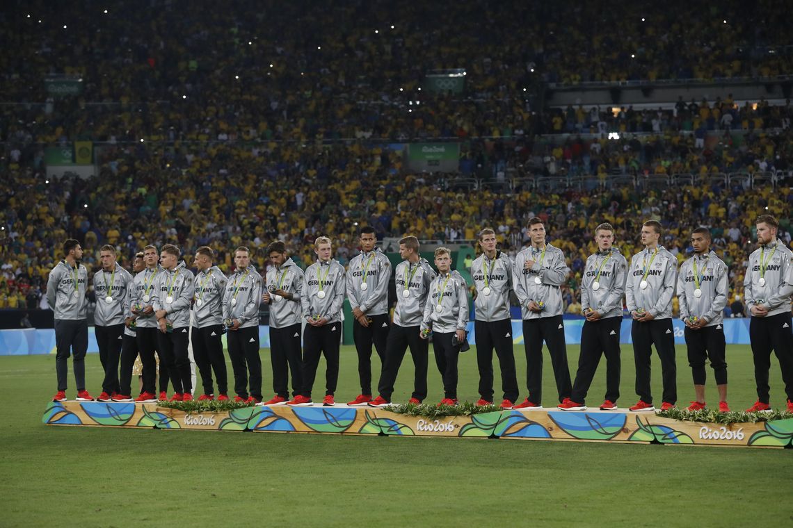 Fernando Frazão/Agência Brasil Rio de Janeiro - Brasil vence Alemanha e conquista primeiro ouro olímpico do futebol (Fernando Frazão/Agência Brasil)
